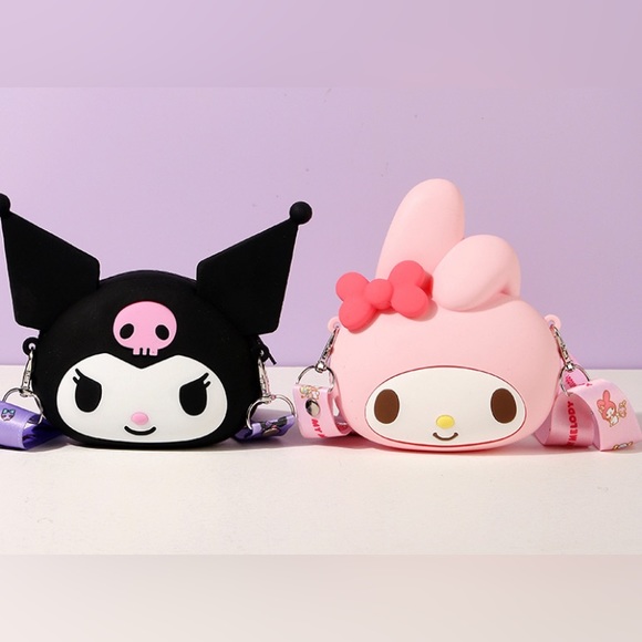 Hello Kitty - Melody Pink Crossbody Bag Purse - NWOT - measurements in pics - Picture 2 of 2